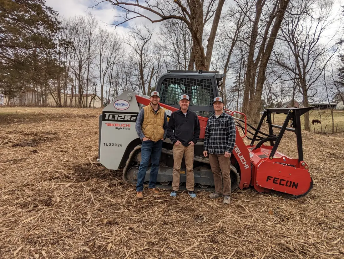 The TriTerra team on site